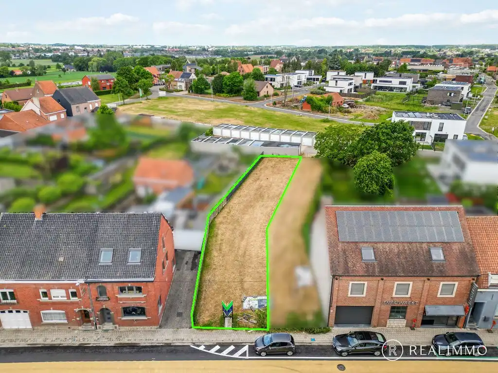 470m² bouwgrond in Deerlijk! Ideaal voor een halfopen bebouwing foto 2