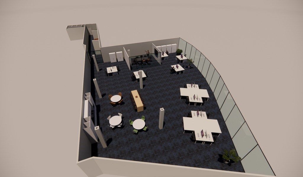 Burelen te huur aan oprit E40 in Sint-Denijs-Westrem foto 18