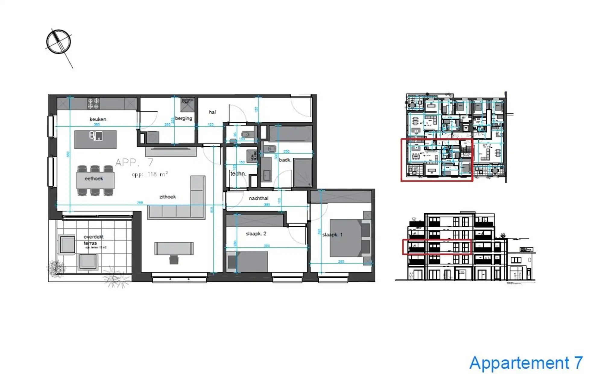 Nieuwbouwappartement met 2 slaapkamers nabij het centrum van Heist-op-den-Berg foto 2