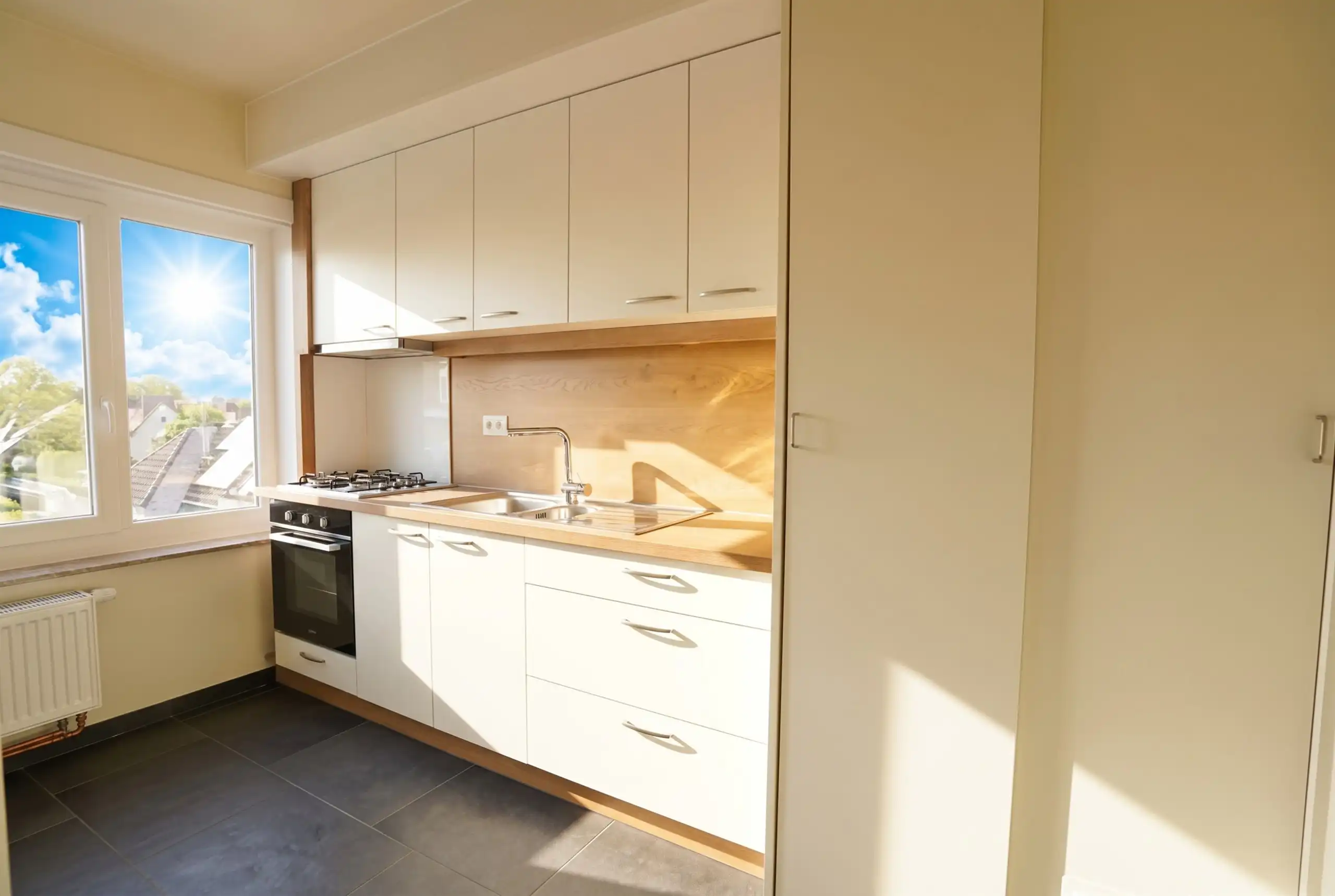Vernieuwd appartement met garage en terras foto {{pictureIndex}}