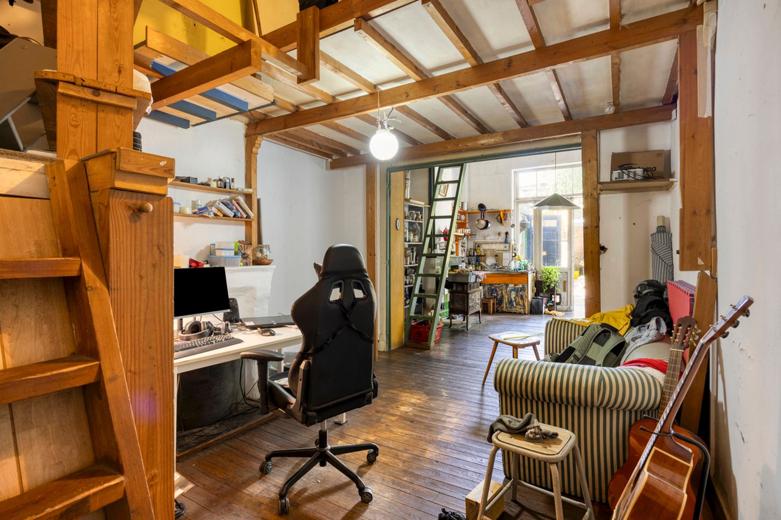 Woonst met achterliggend werkplaats in hartje Ukkel foto 5