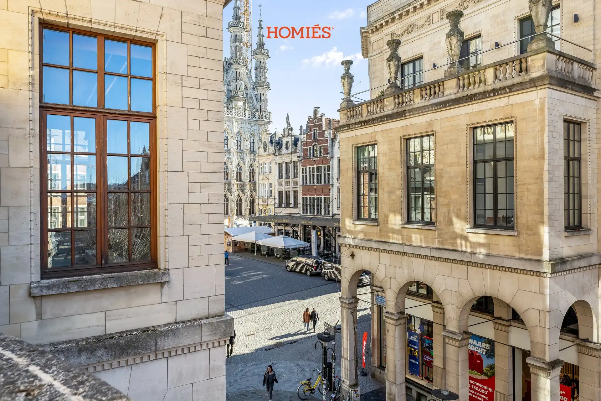 Luxe duplex met 2 slaapkamers aan de Grote Markt foto 2