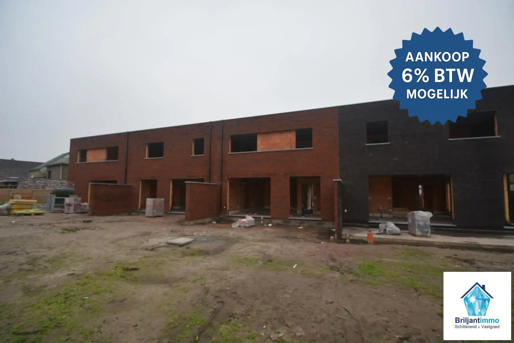 Kwalitatieve nieuw te bouwen BEN woningen met Wgerichte tuin foto 2