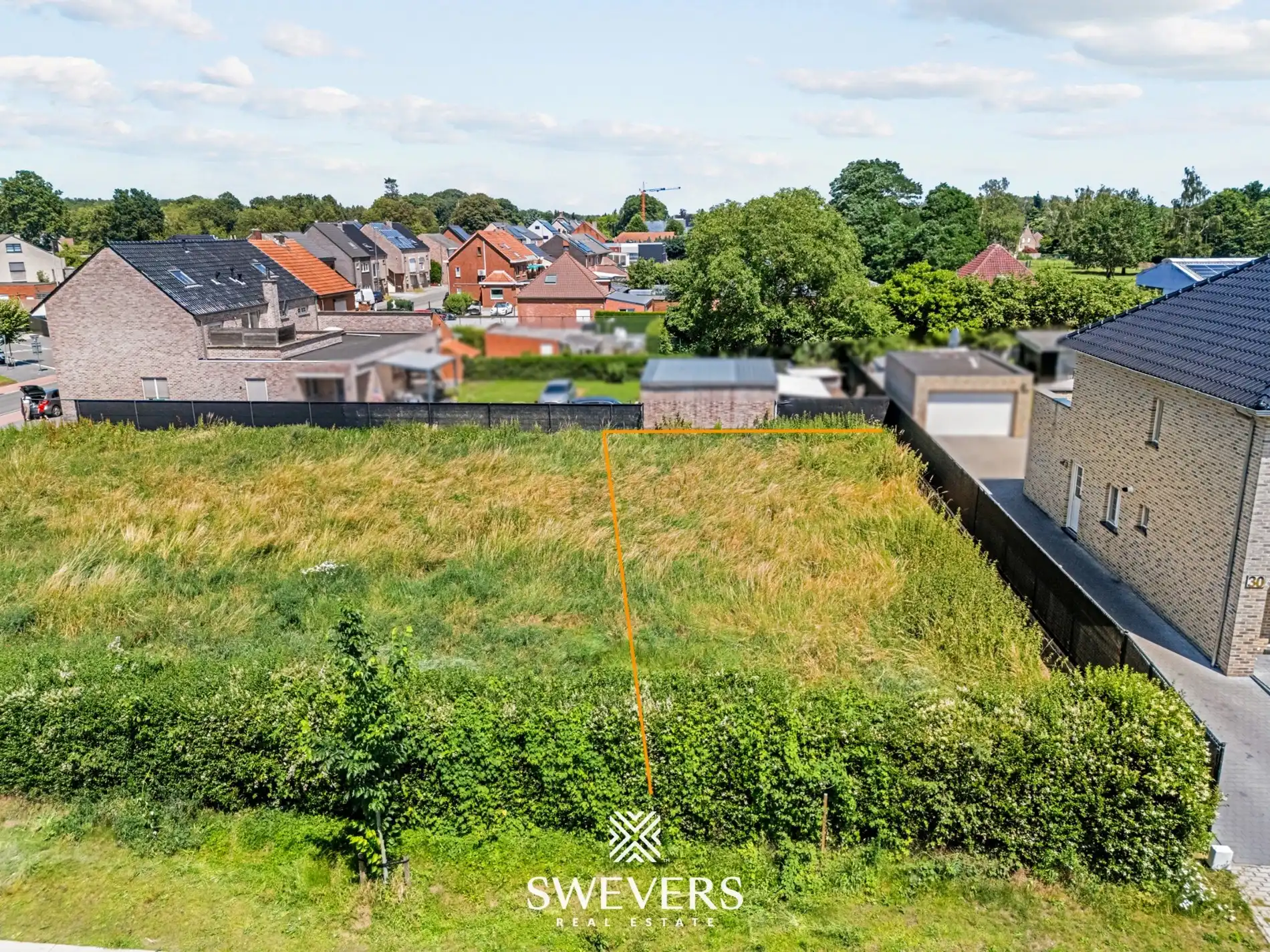 Bouwgrond van 4a49ca voor vrijstaande woning met uitstekende ligging in Beringen foto 2