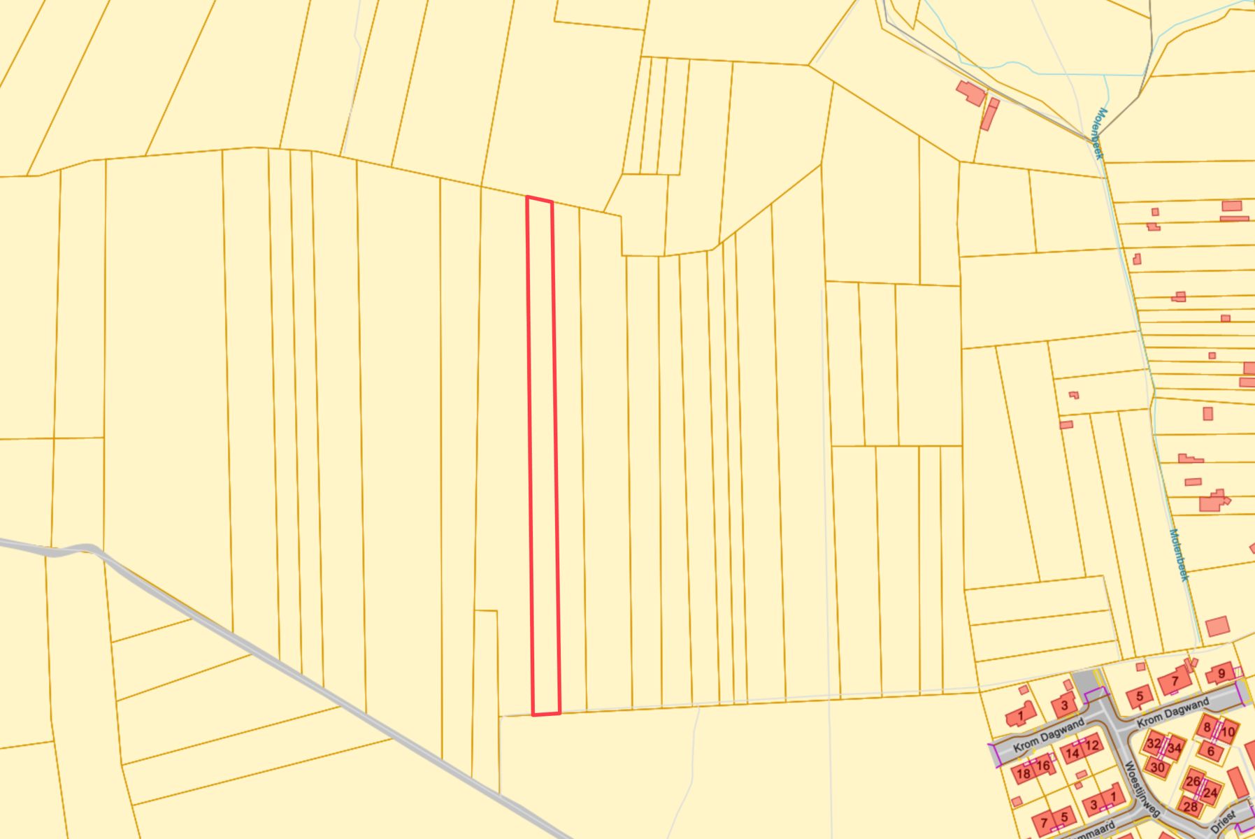 LANDBOUWGROND TE KOOP REGIO ASSE foto 3