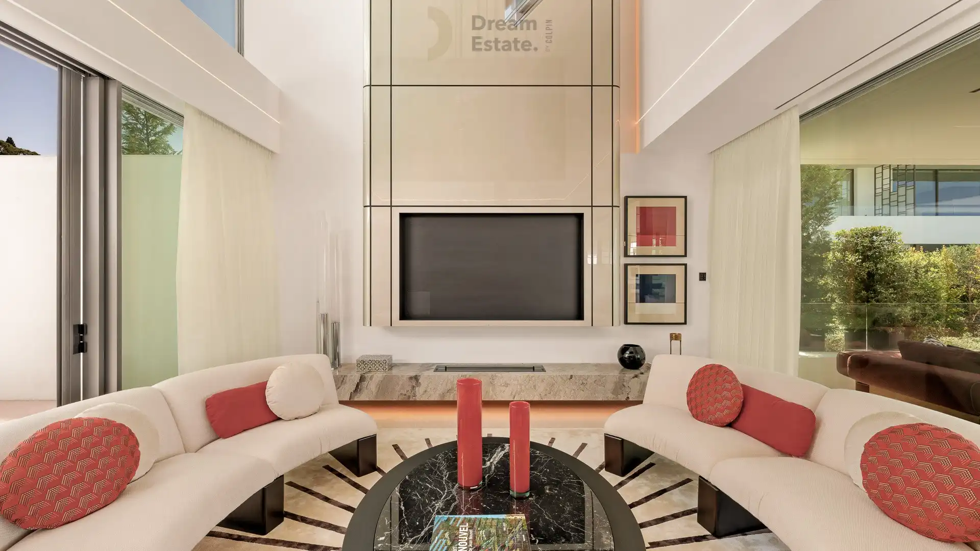 Top notch villa langs de Golden Mile met zicht op zee, Marbella. foto 7