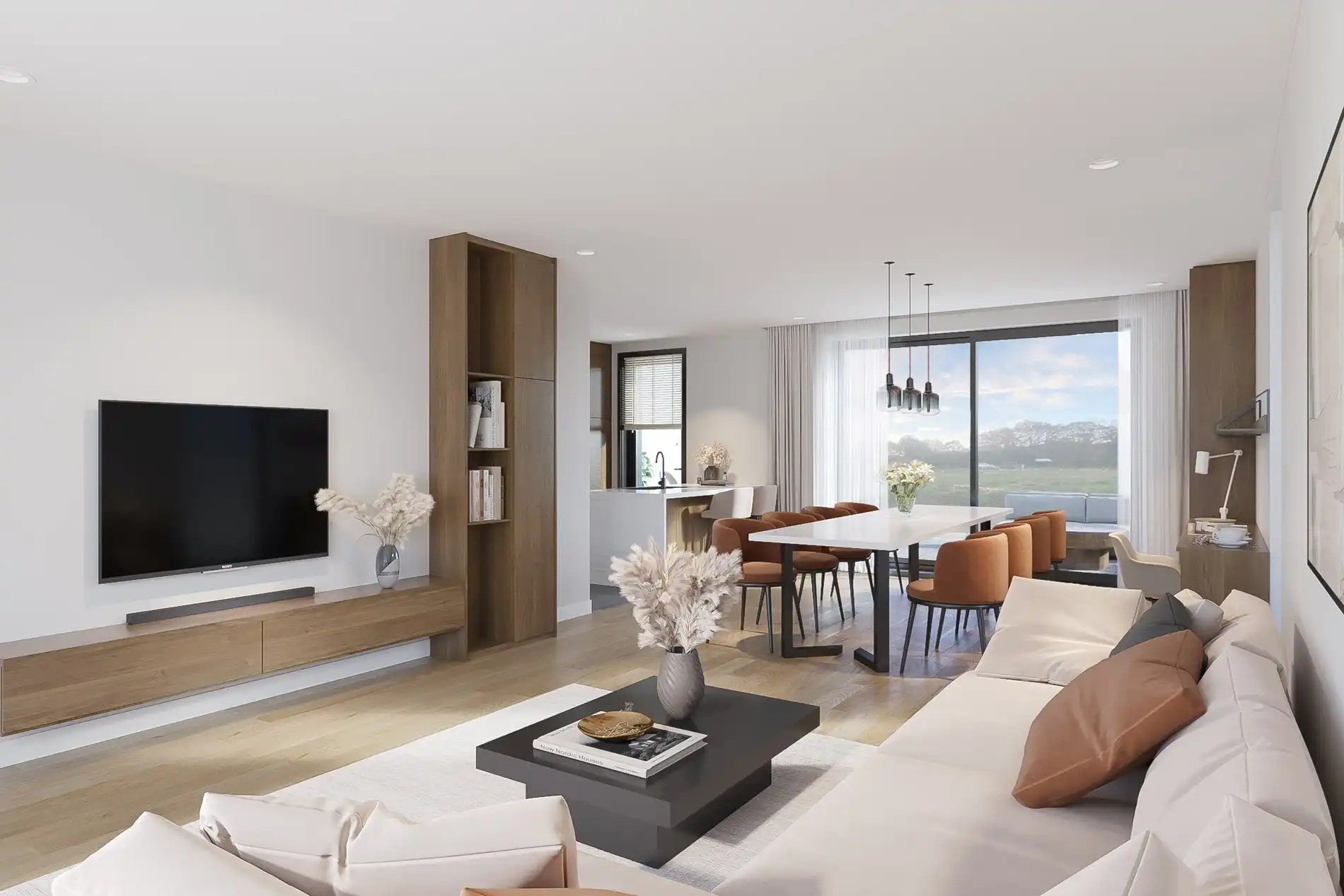 Stijlvol en rustig wonen in een energiezuinige nieuwbouwwoning te Lummen foto 3