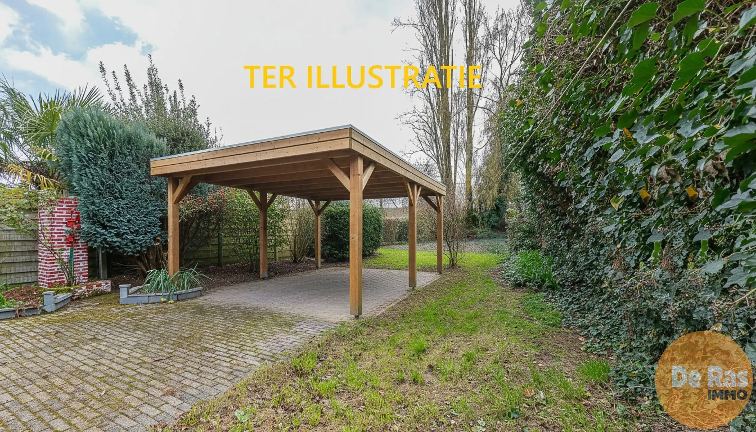 LIEDEKERKE Solide HOB op toplocatie met 3 slp/tuin en garage foto 24