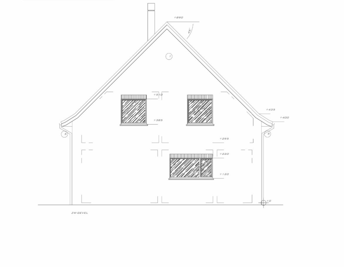  +-8230 m² grond te koop met een goedgekeurde bouwvergunning voor een alleenstaande woning foto 6