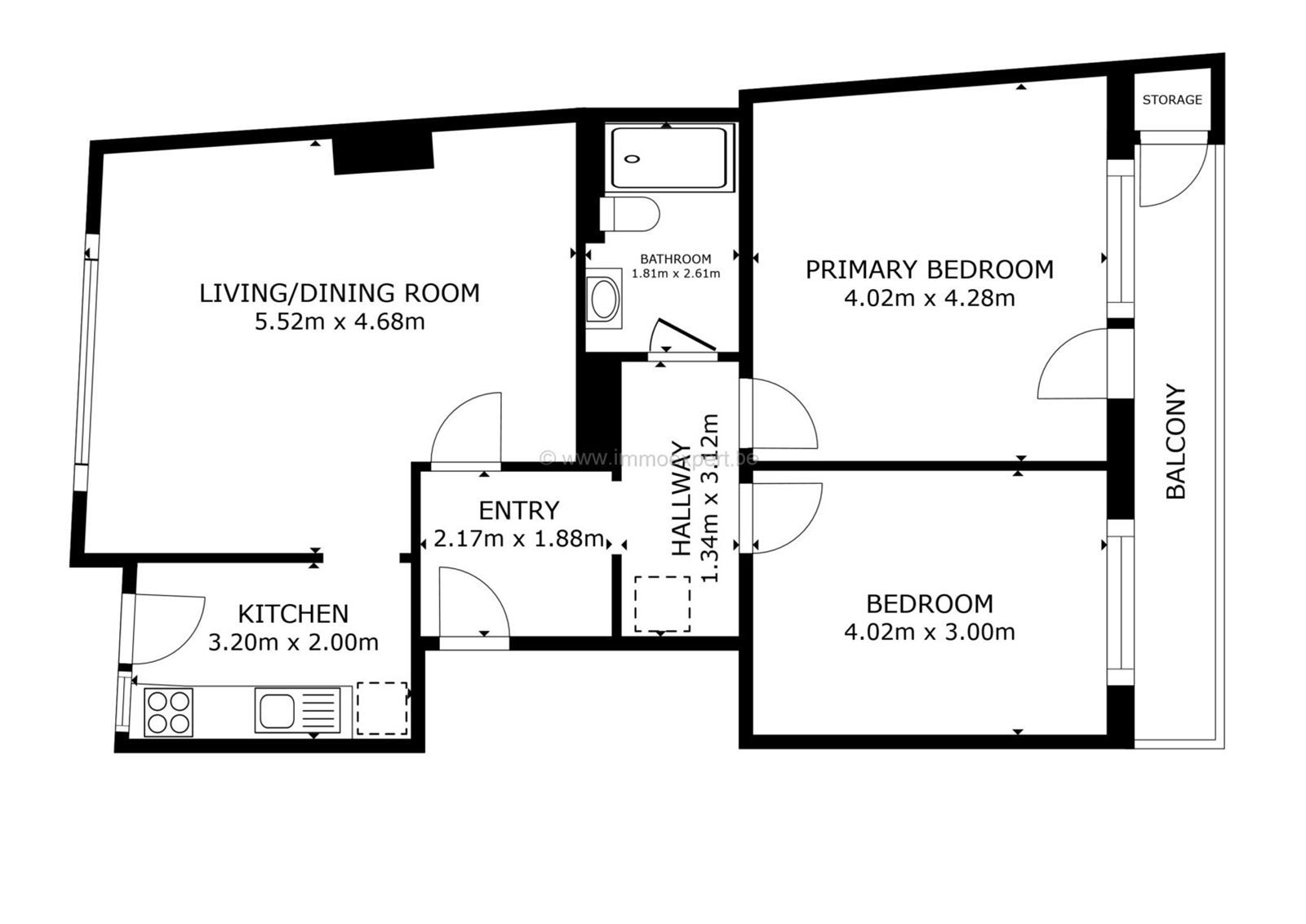 DENDERLEEUW: 2 slpk app. nabij treinstation foto 13