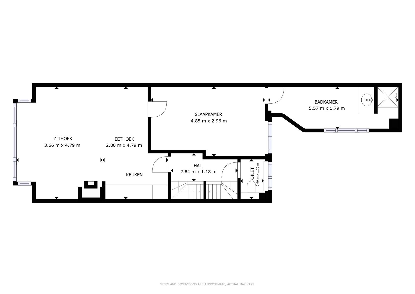 Instapklaar éénslaapkamer appartement op tweede verdieping foto 18