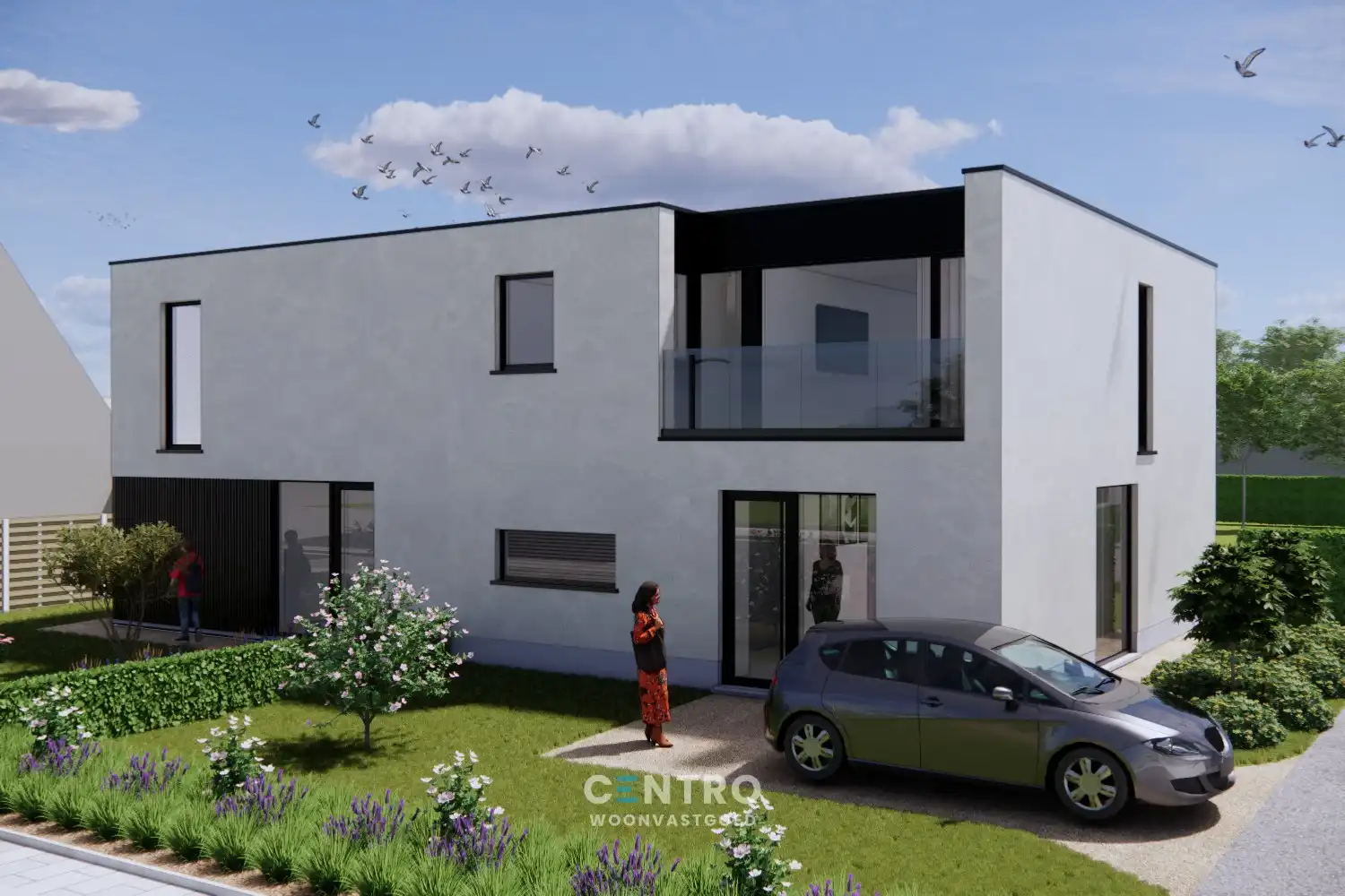 Energiezuinige NB-WONING (Halfopen) met MAGAZIJN (115m²) te koop aan de Maalse Steenweg 361 te Brugge (Sint-Kruis). Volgens Wet Breyne. foto 2