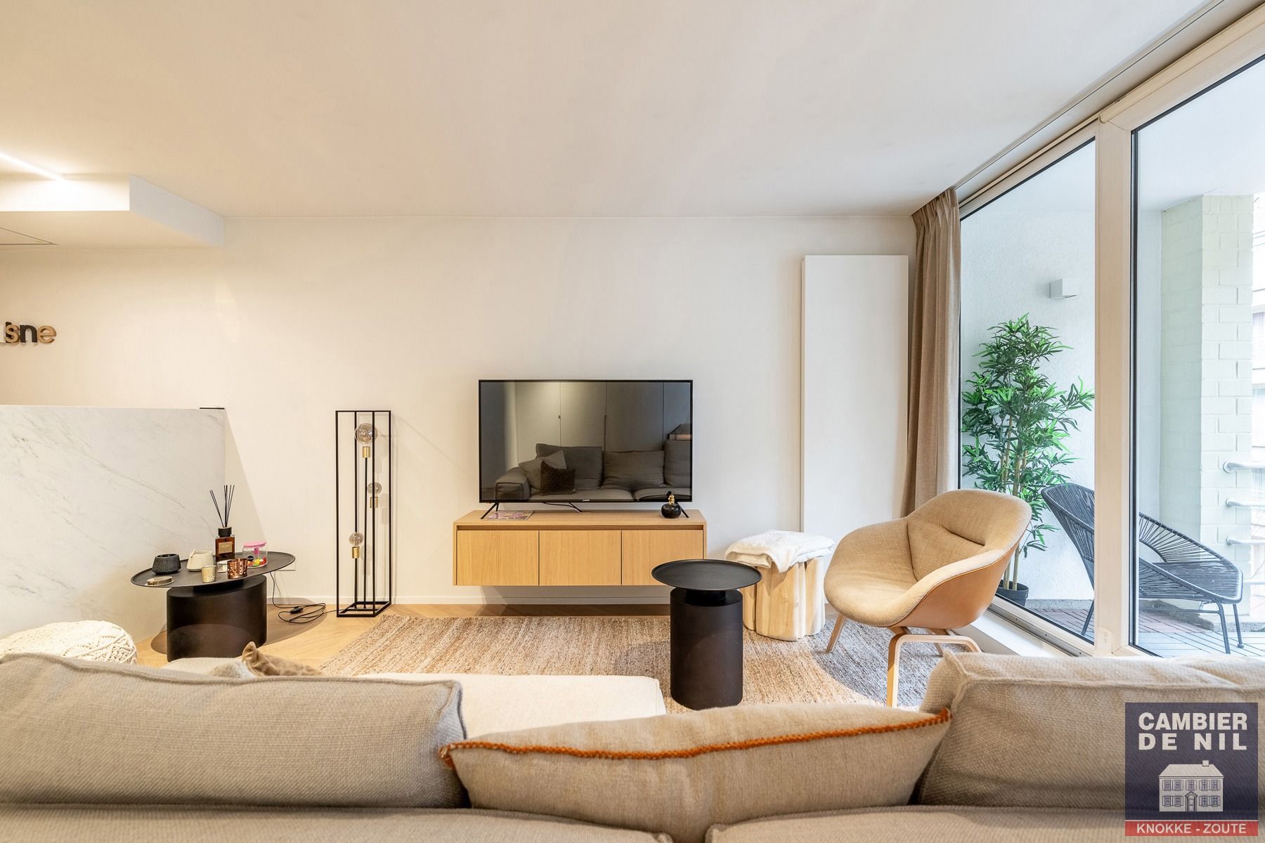 Volledig gerenoveerd appartement met 2 volwaardige slaapkamers – centrum Knokke foto 12