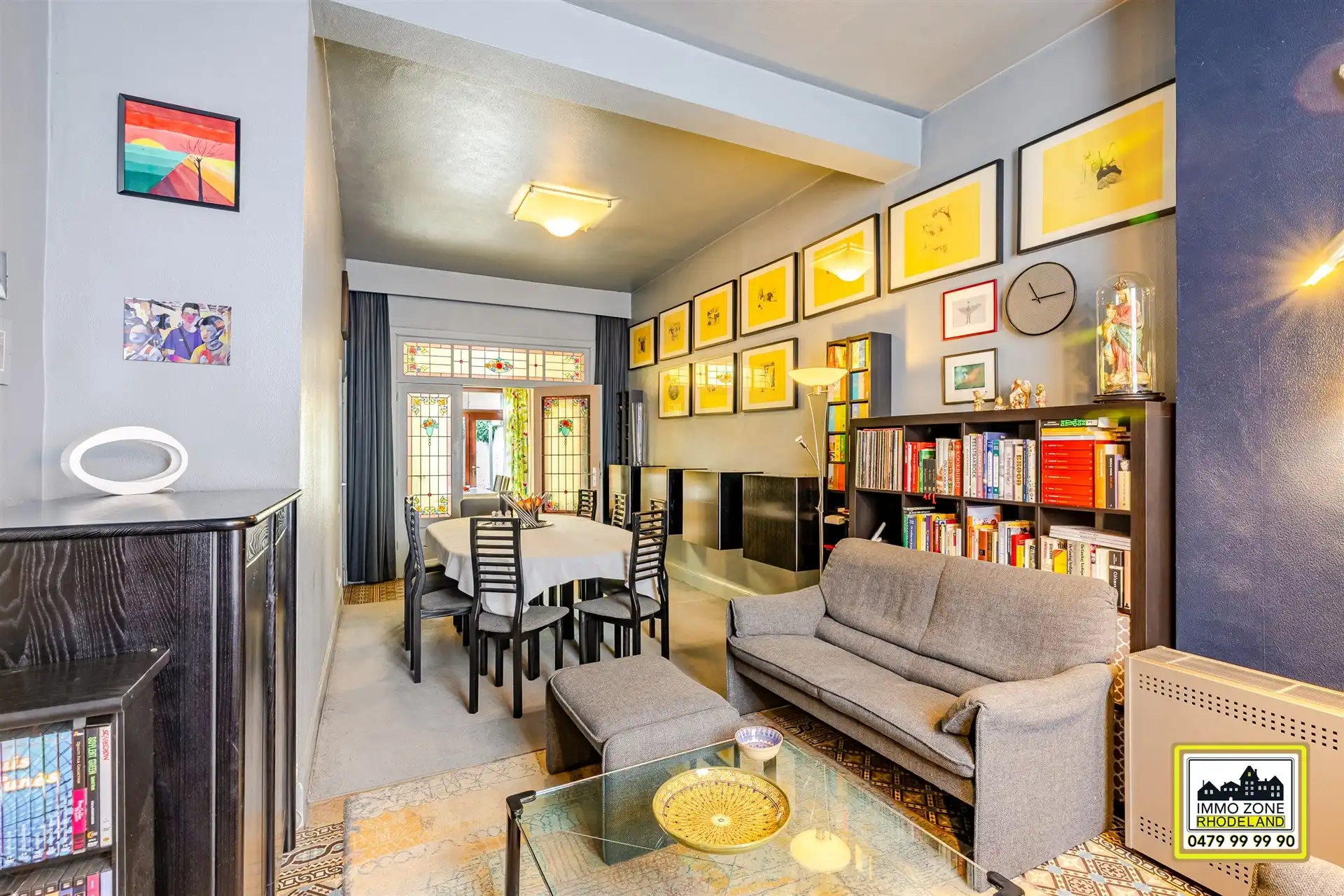 Op te frissen stadswoning met 3slpks en ruime tuin.  foto 3