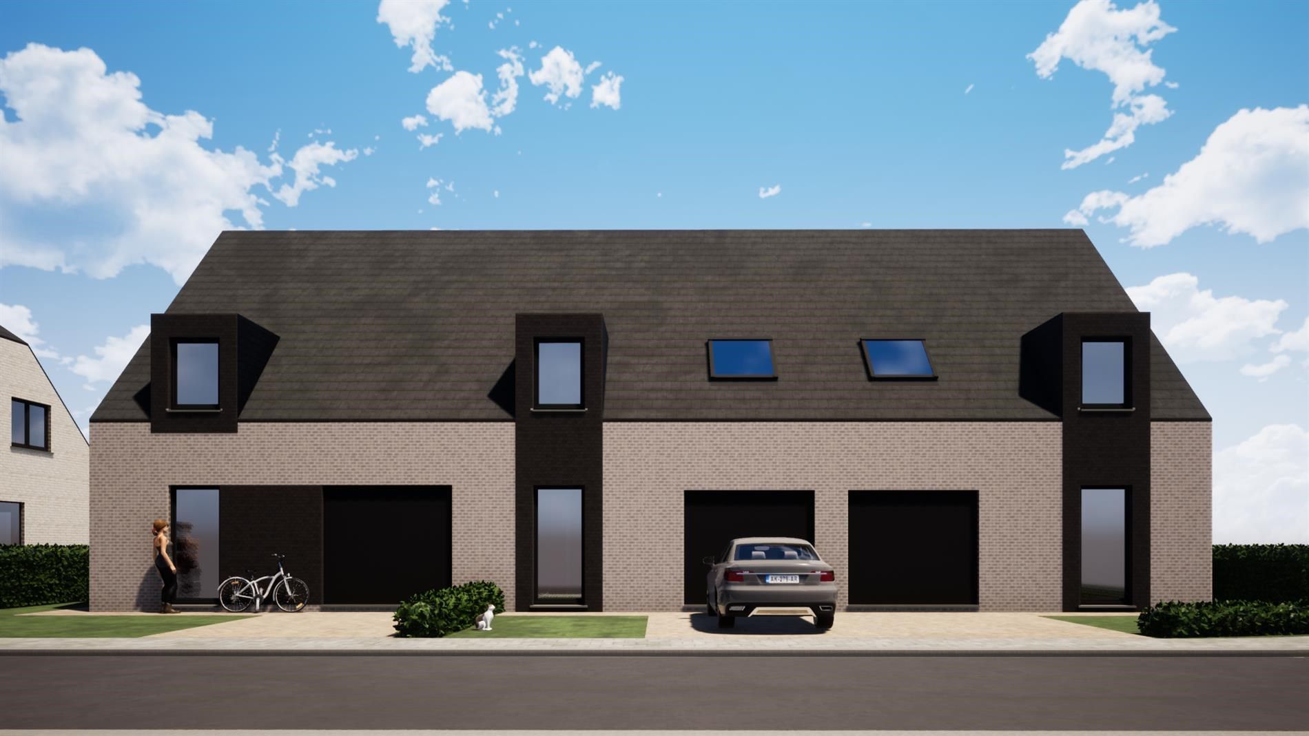 Nieuwbouwwoning met 3 slaapkamers en mooie tuin! foto {{pictureIndex}}