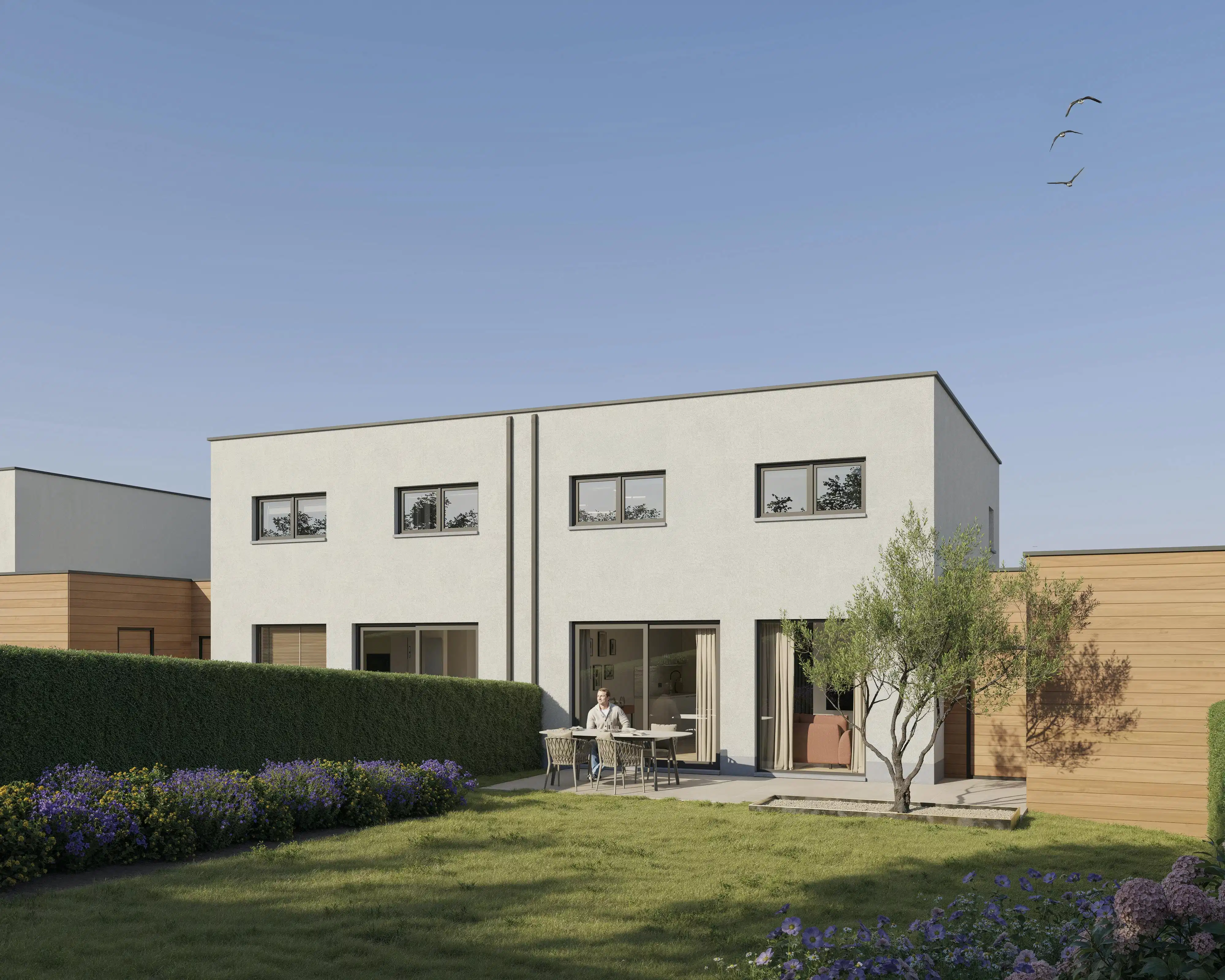 Moderne nieuwbouwwoning met 3 slaapkamers, tuin en carport in Zwevegem foto 8