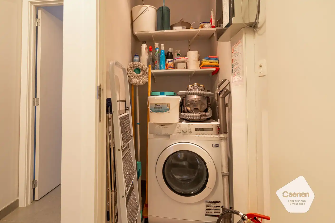 Ruim 1 slpk app in Westende-Dorp met terras foto 12