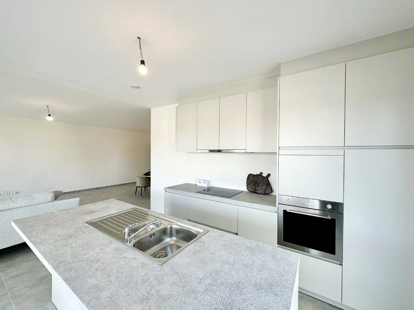 Prachtig lichtrijk en ruim (116 m²) nieuwbouw 2-slpk appartement met (zonne)terras(en), Kortemark foto 6