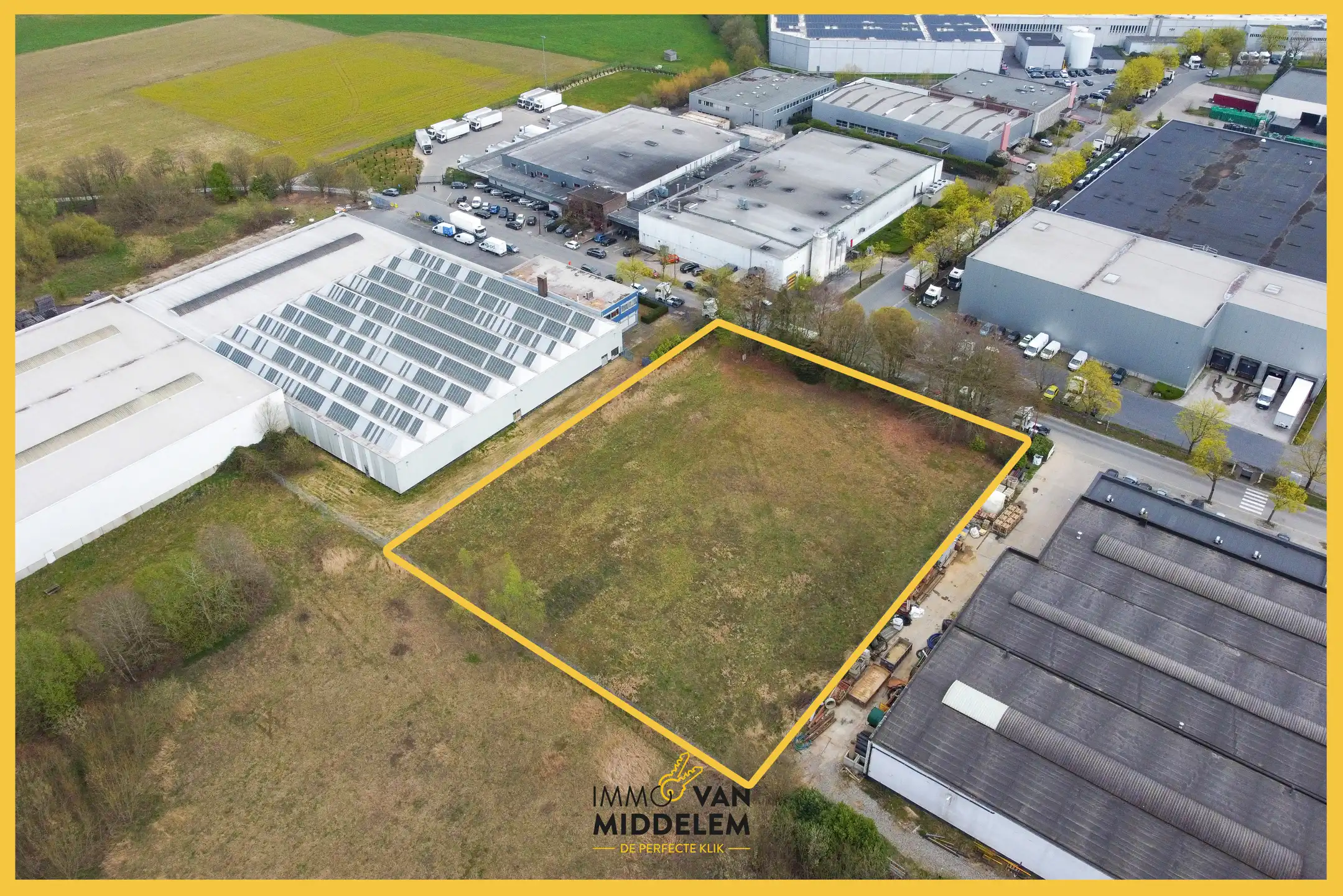 TOPLIGGING: INDUSTRIEGROND ±50 ARE IN INDUSTRIEZONE BROEKOOI foto 3