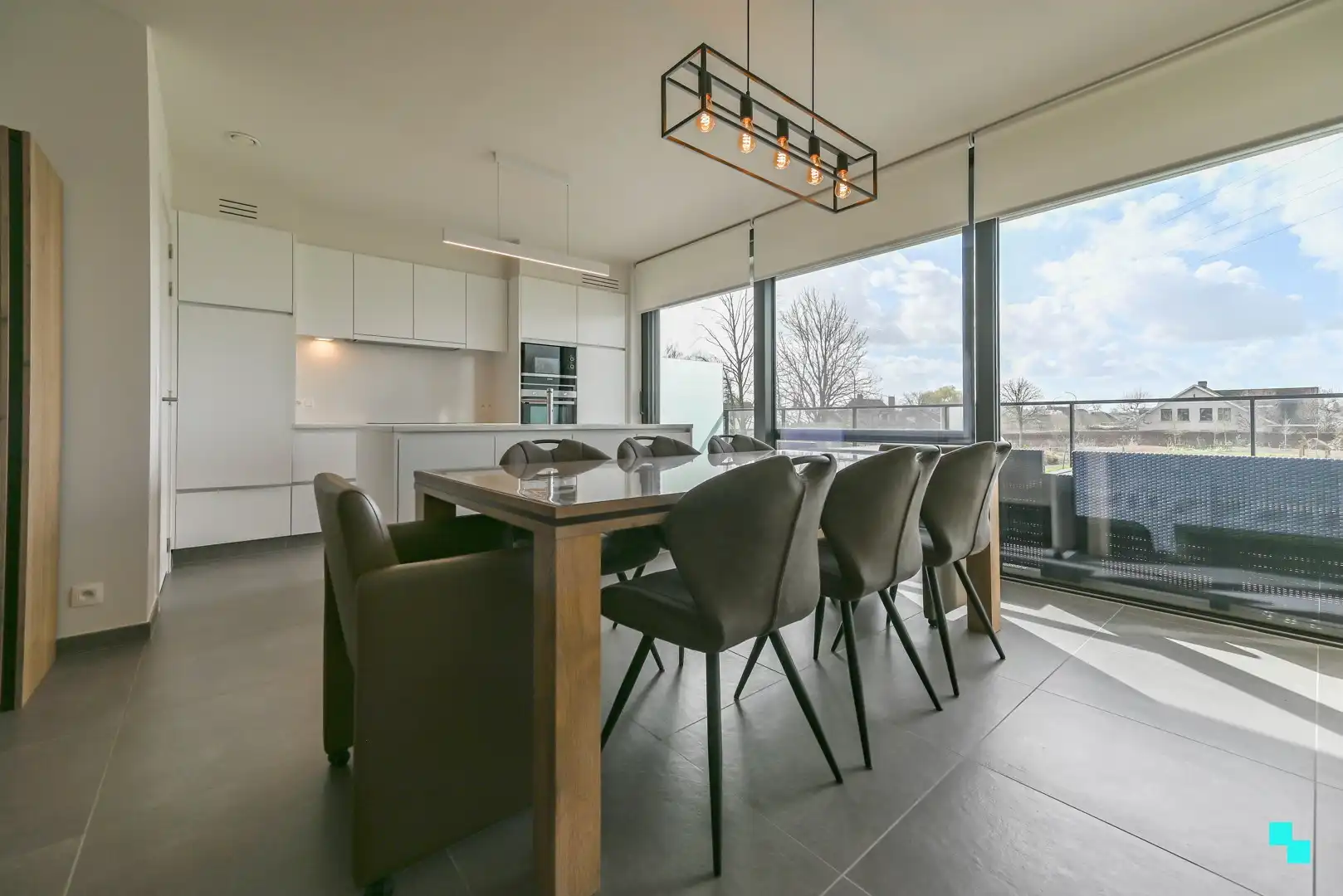 Energieneutraal tweeslaapkamerappartement in groene omgeving te Izegem foto 5