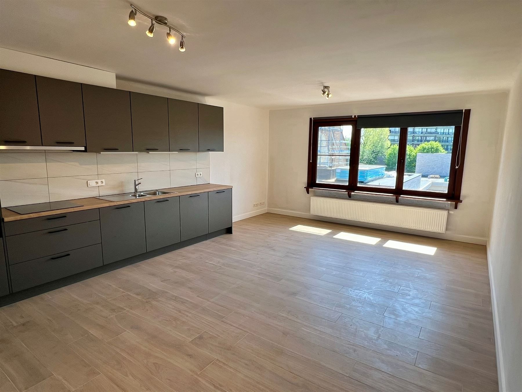 Gerenoveerd appartement met 2 slaapkamers, dakterras  en parking foto 2