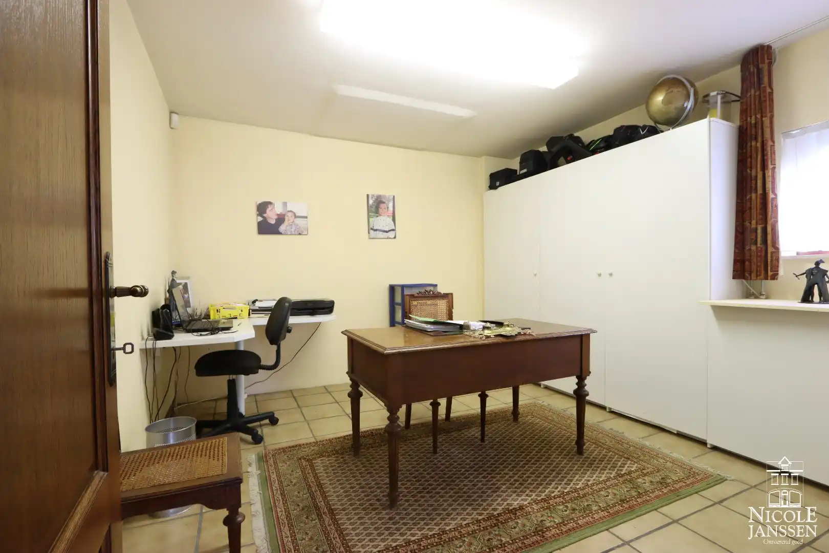 Goed onderhouden gezinswoning met diepe tuin met zwembad foto 12