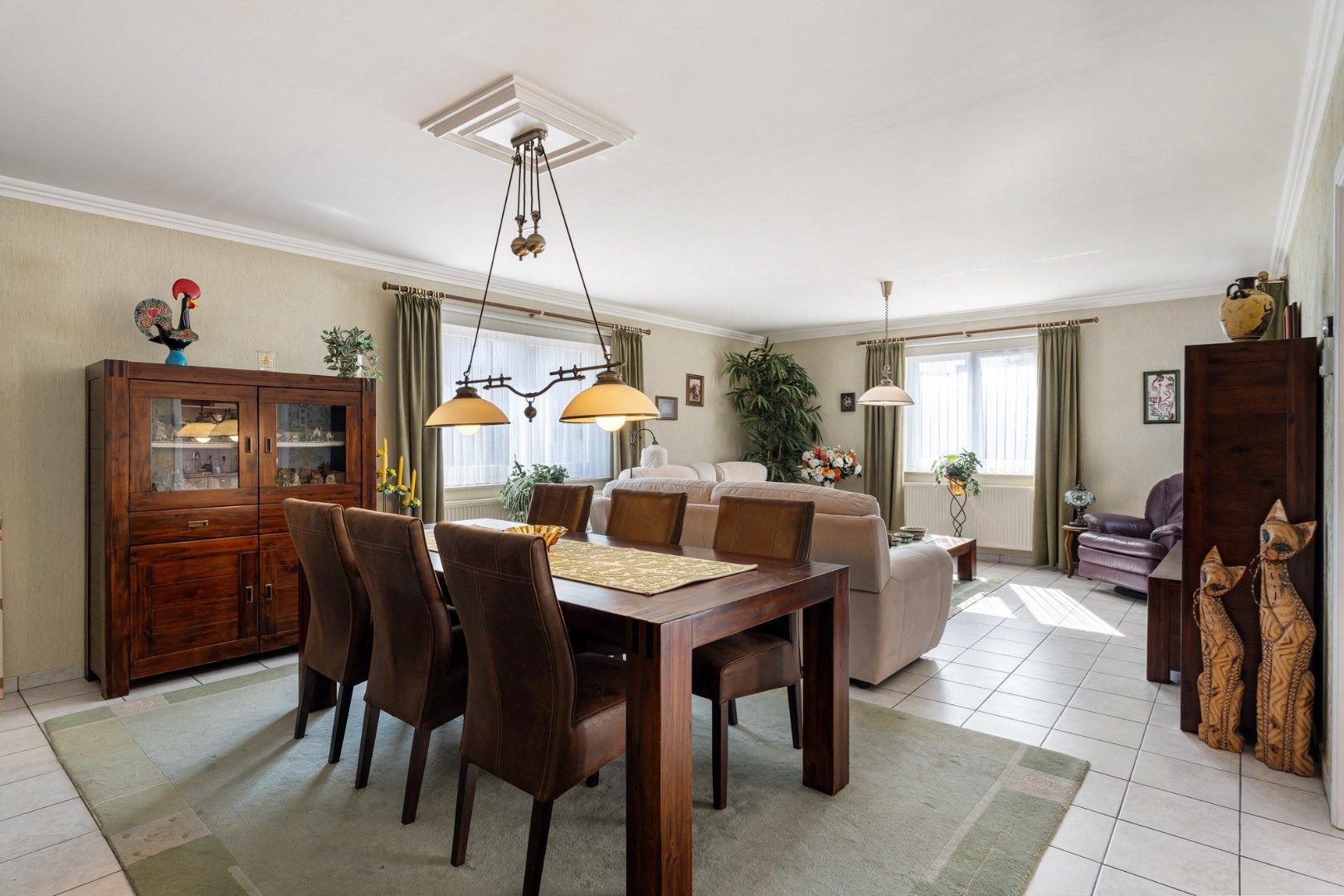 Verzorgd gelijkvloers appartement met 2 slaapkamers, ruim terras, garage en berging foto 9