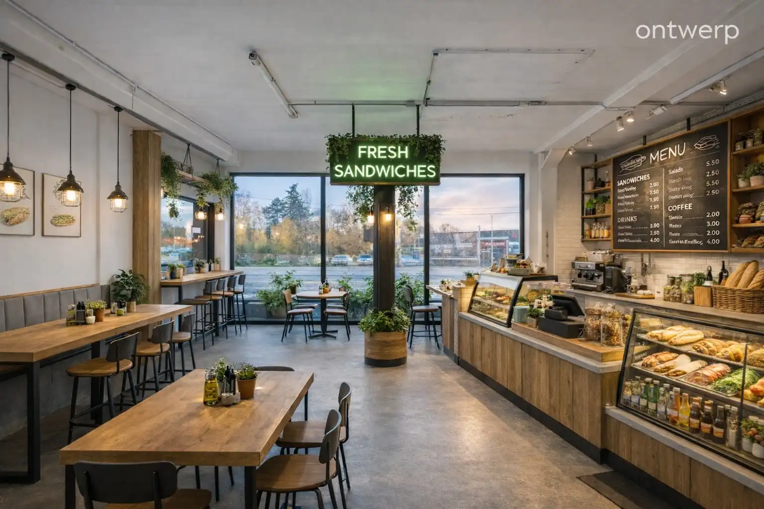 Handelsgelijkvloers op drukke locatie foto 3