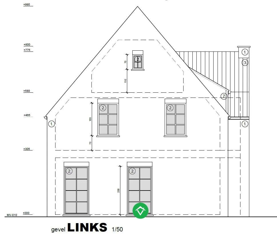 Alleenstaande nieuwbouwwoning met 3 slaapkamers en tuin te Torhout foto 8