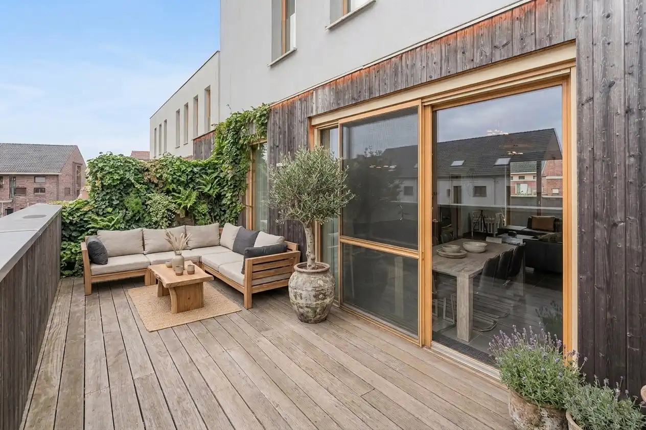 Duplex-appartement met 3 slp, zonneterras en 2 autostaanpl foto 14