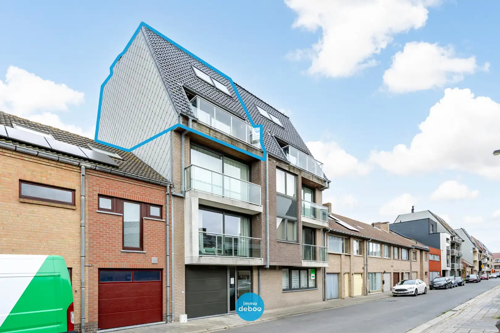 Perfect onderhouden duplex met open zicht vlakbij zee foto 3