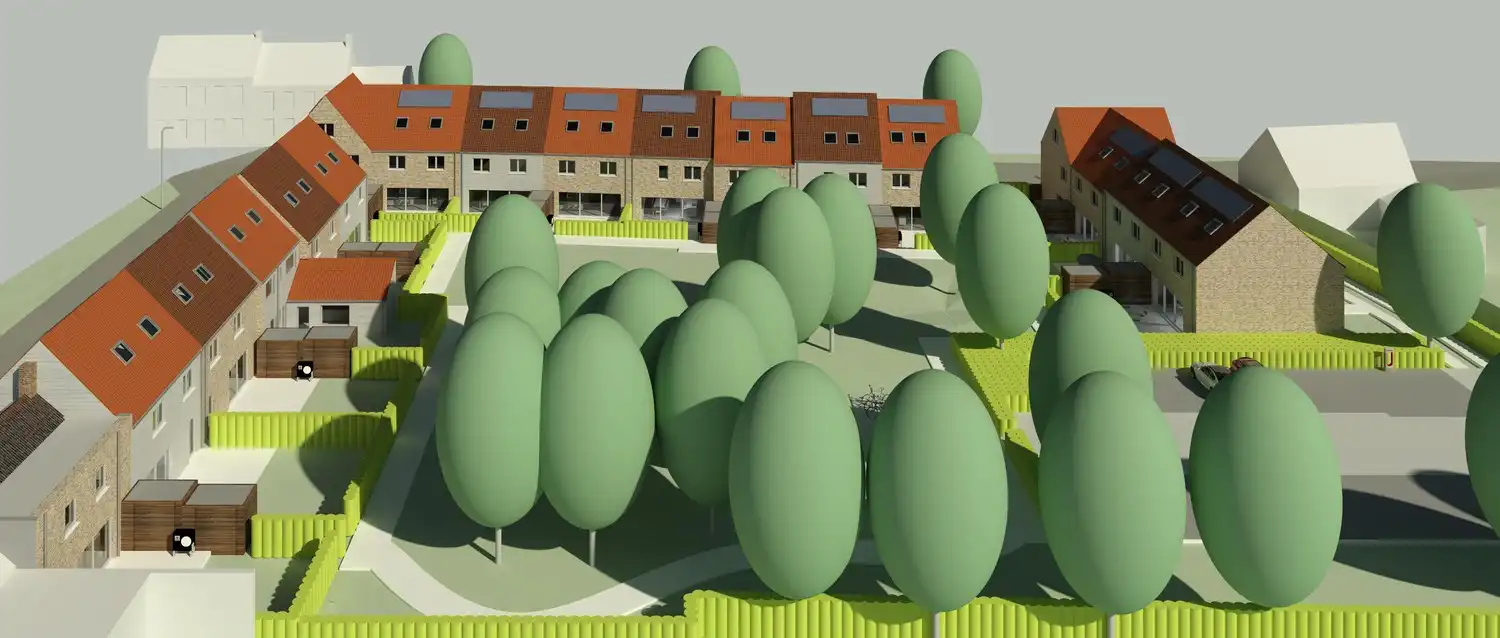 BEAUVOORDE: Woonomgeving De Lelie: 18 nieuwbouwwoningen in het landelijke en historische Beauvoorde - REEDS 7 VERKOCHT! foto 11