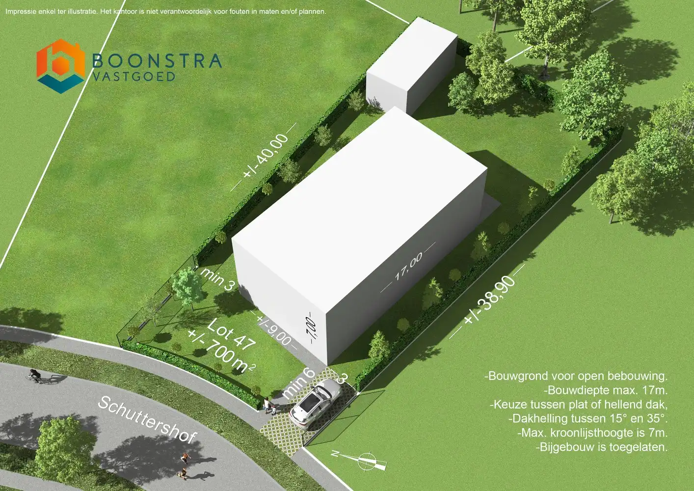 Bouwgrond open bebouwing op perceel van 699 m² te Berlaar foto 2