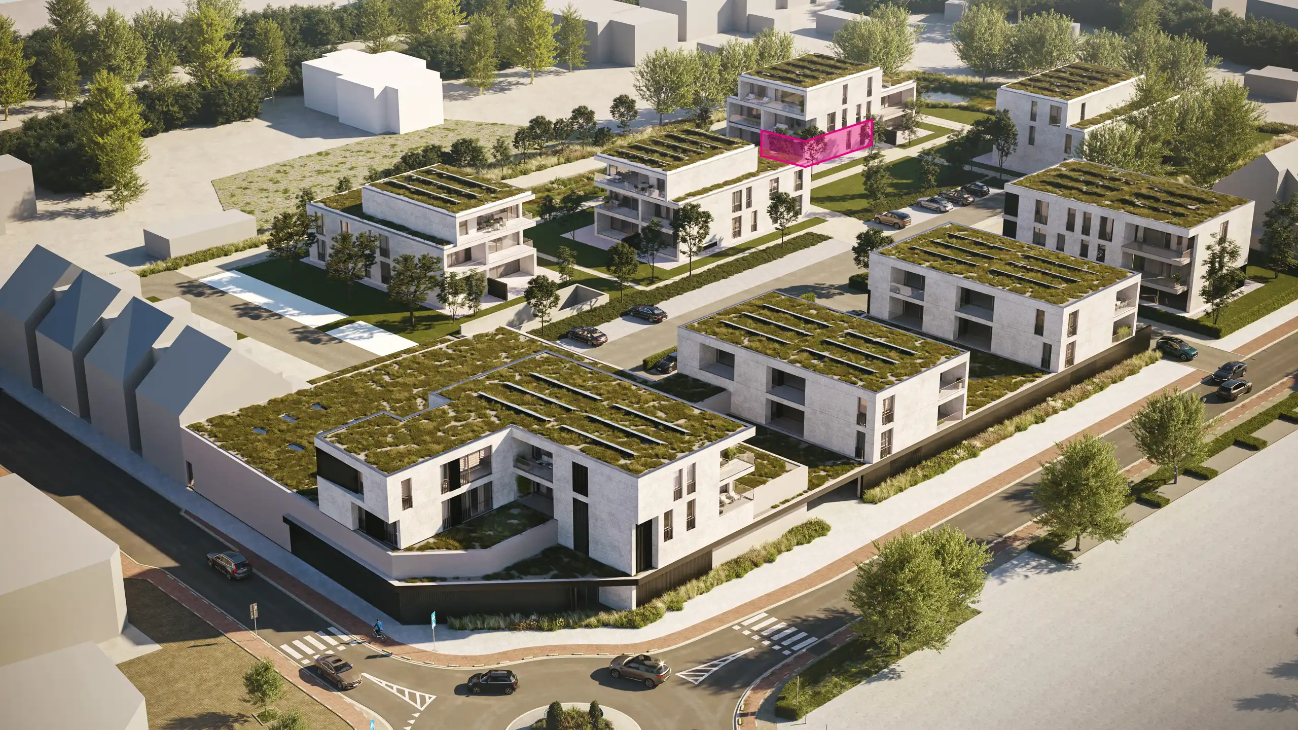 Smaakvol appartement met 2 slpks in prachtig woonproject! foto {{pictureIndex}}