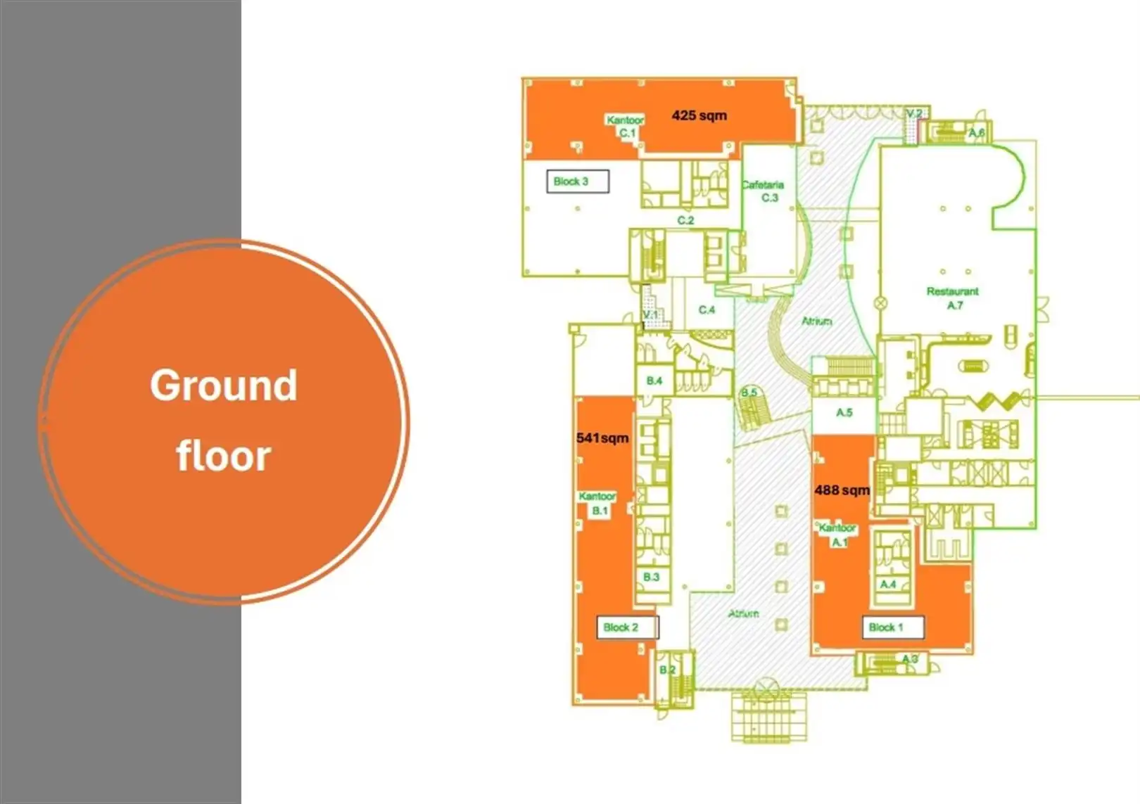 THE HUB : kantoren vanaf 319m² foto 17