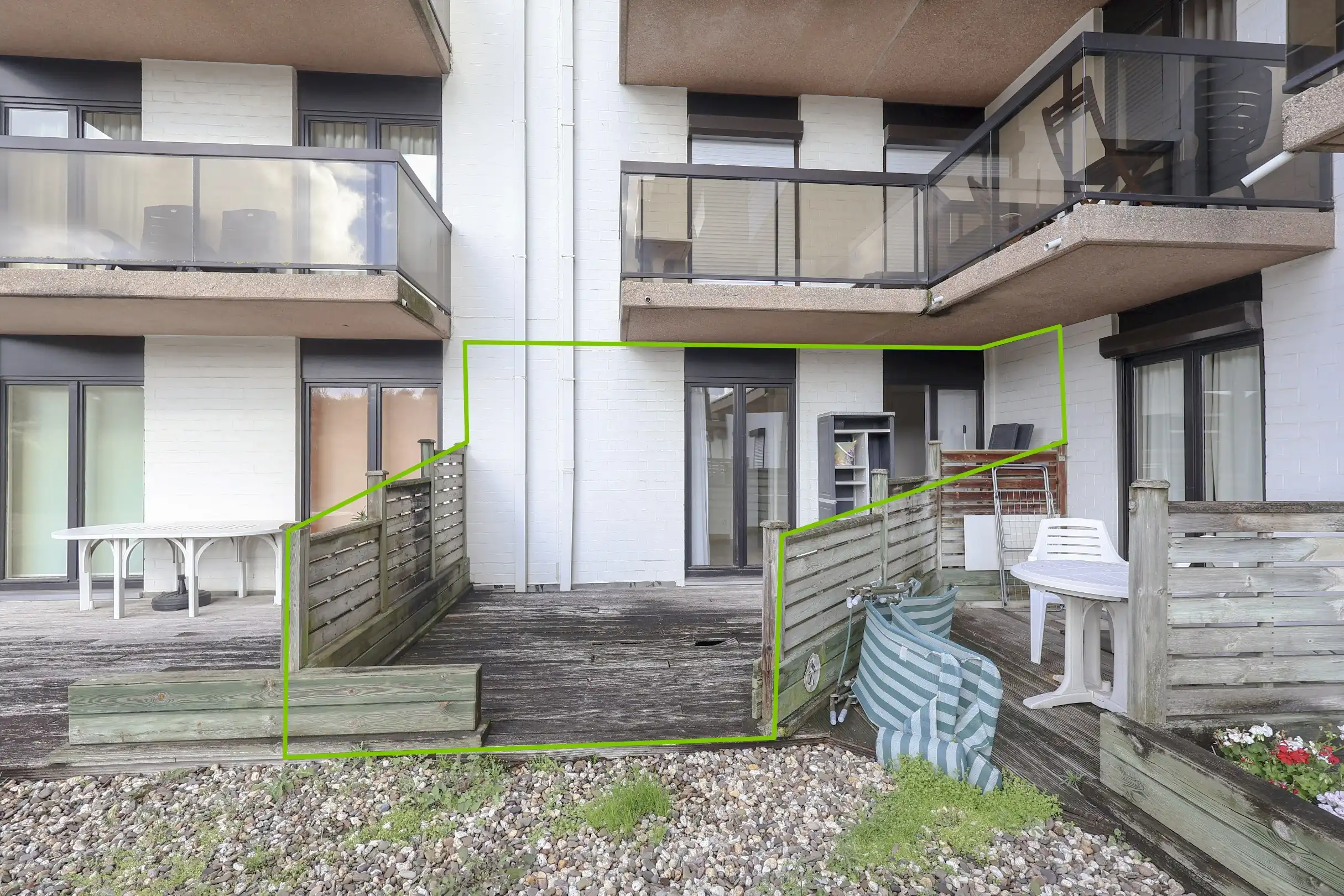 Gelijkvloersappartement met 2 slaapkamers en duinenzicht in Res. Plaza I foto 18