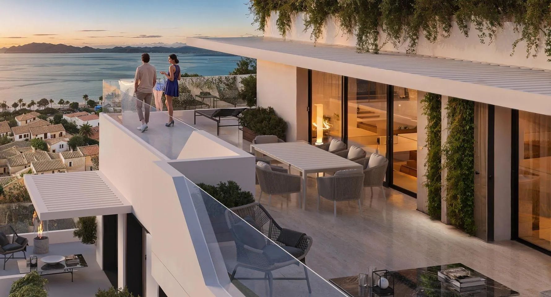 Stap binnen in een wereld van comfort en luxe met deze nieuwe appartementen in het prachtige Mijas! foto {{pictureIndex}}