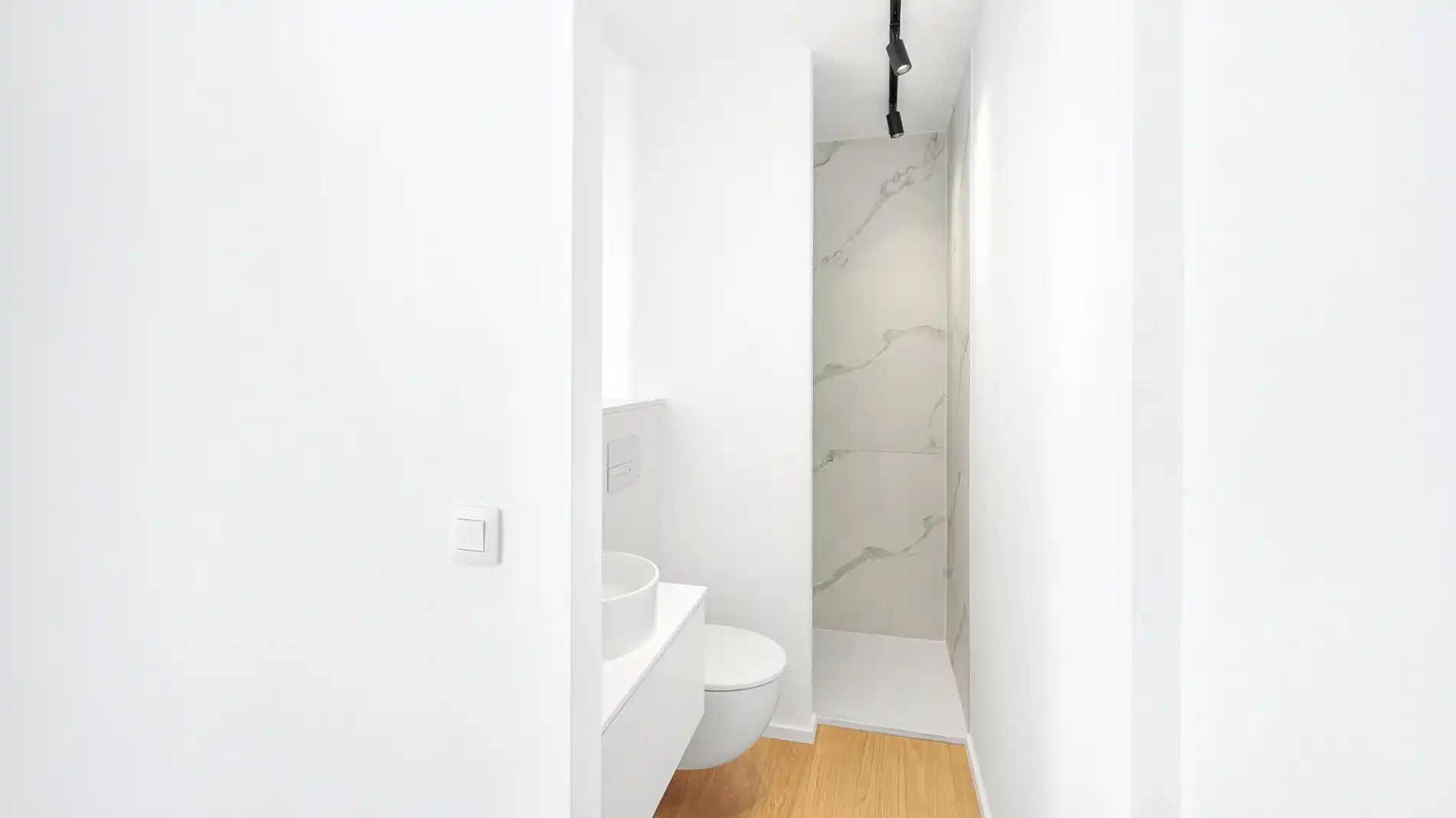 Prachtig duplex appartement met 18 meter gevelbreedte en groot zuid gericht terras met open zicht over het Knokse hinterland foto 22