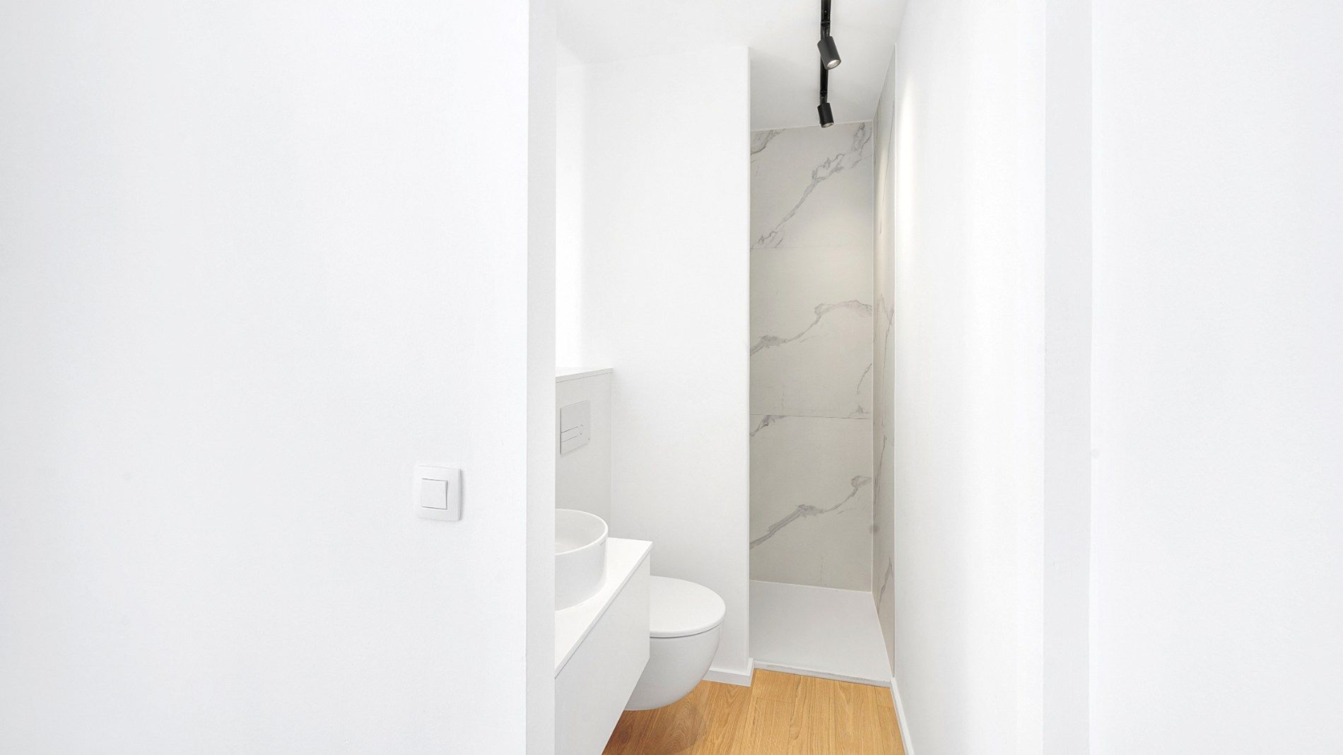 Prachtig duplex appartement met 18 meter gevelbreedte en groot zuid gericht terras met open zicht over het Knokse hinterland foto 19