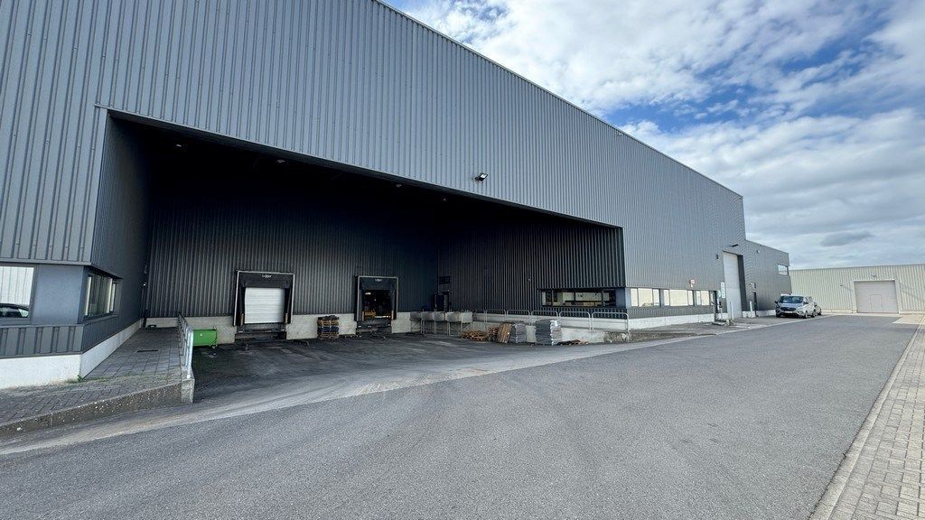 Magazijn met laadkades en kantoor te huur in Malle foto {{pictureIndex}}