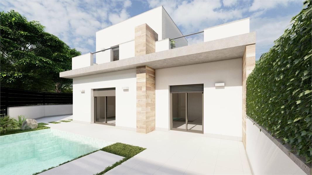 NIEUWBOUW HALFVRIJSTAANDE VILLA'S IN ROLDAN foto 2