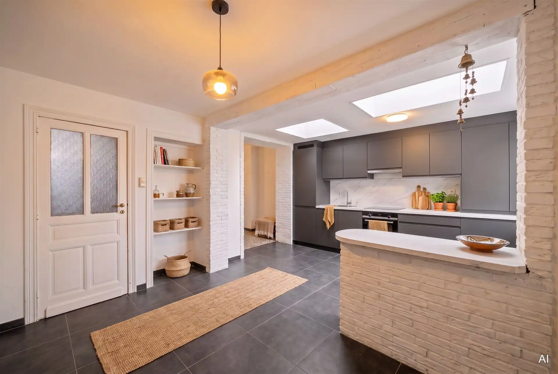 Charmante karakterwoning met zonnige tuin in Ronse foto 9