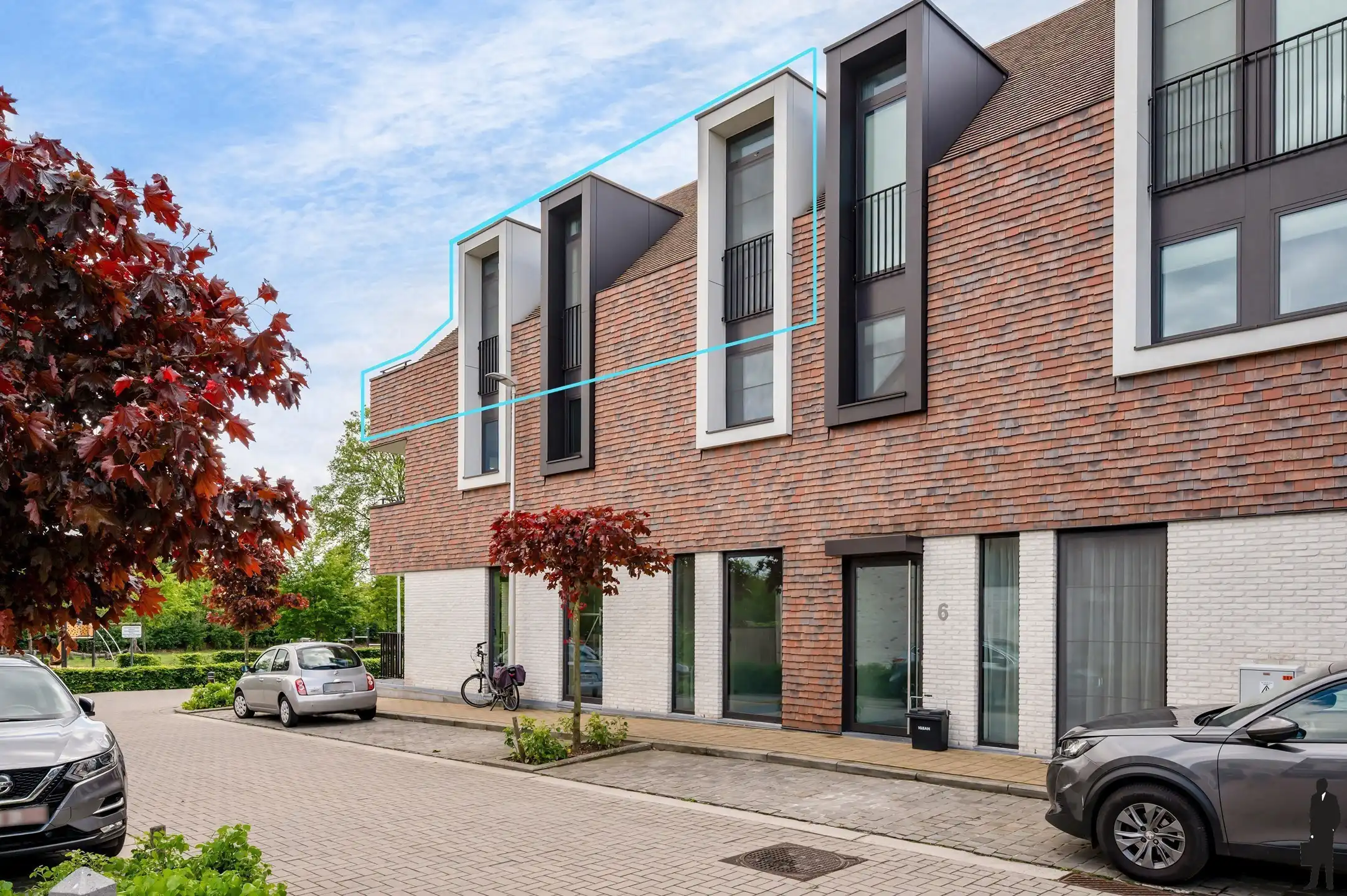 Prachtig recent appartement met 3 slaapkamers, 2 terrassen en centrale ligging te Essen foto 32