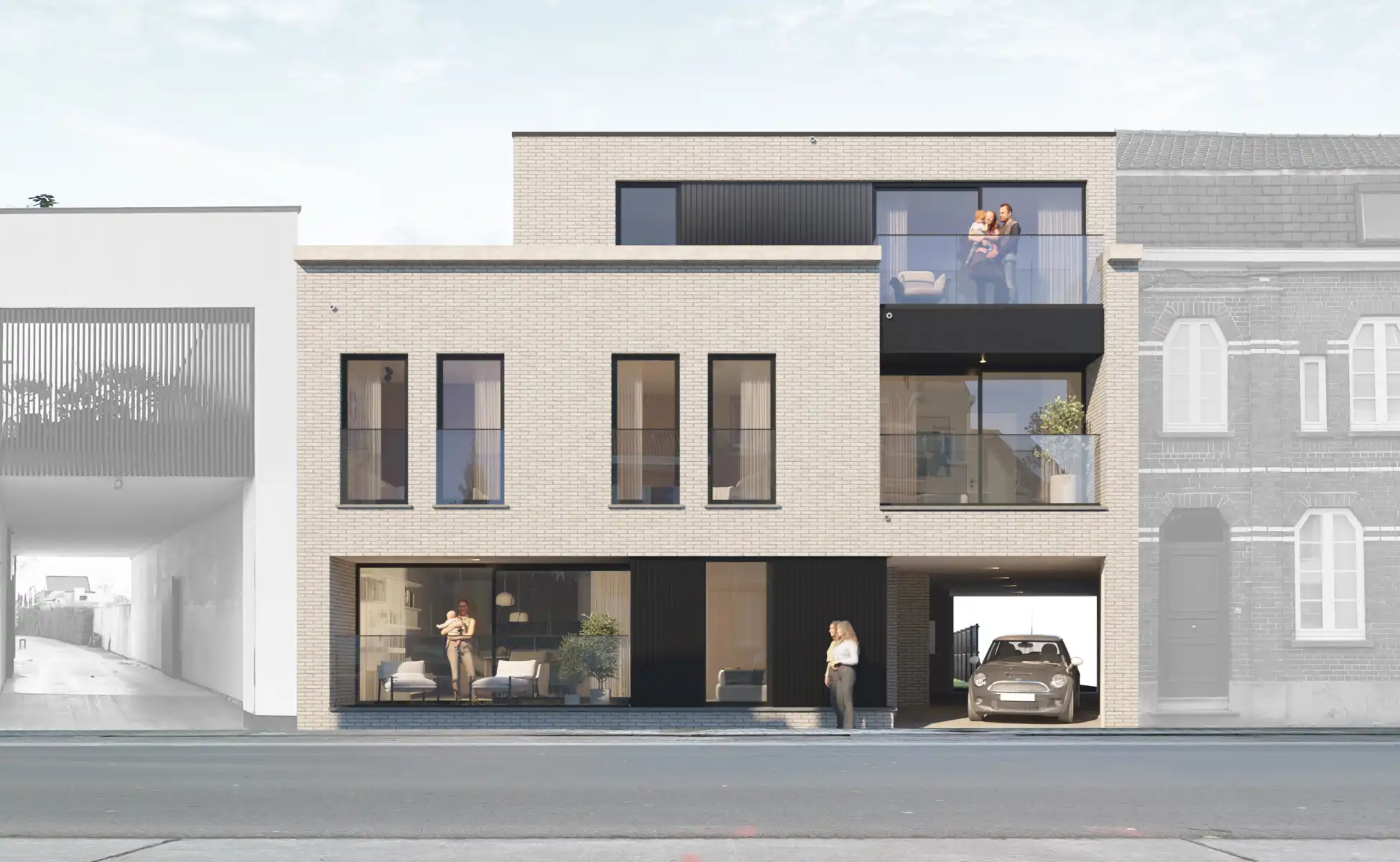 Appartement met mooi terras foto 2