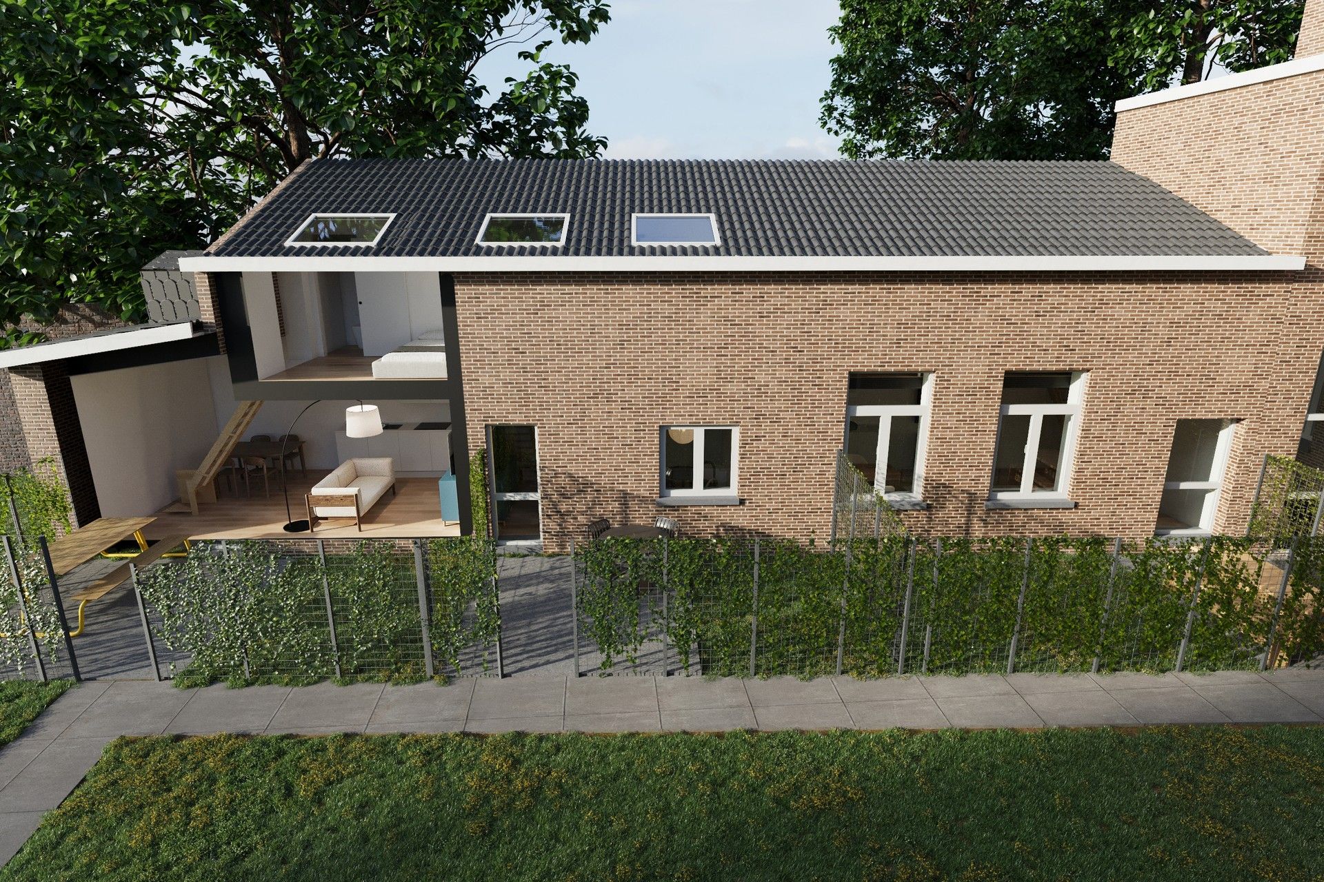 Volledig vernieuwd studentenhuisje in historisch kader foto 3