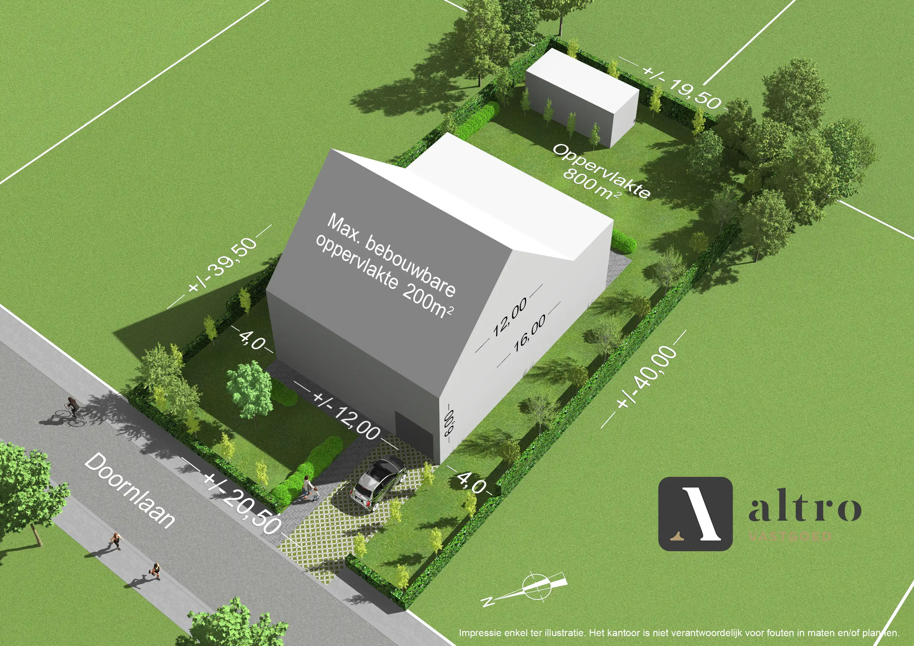 Bouw uw droomwoning op 800 m² foto {{pictureIndex}}