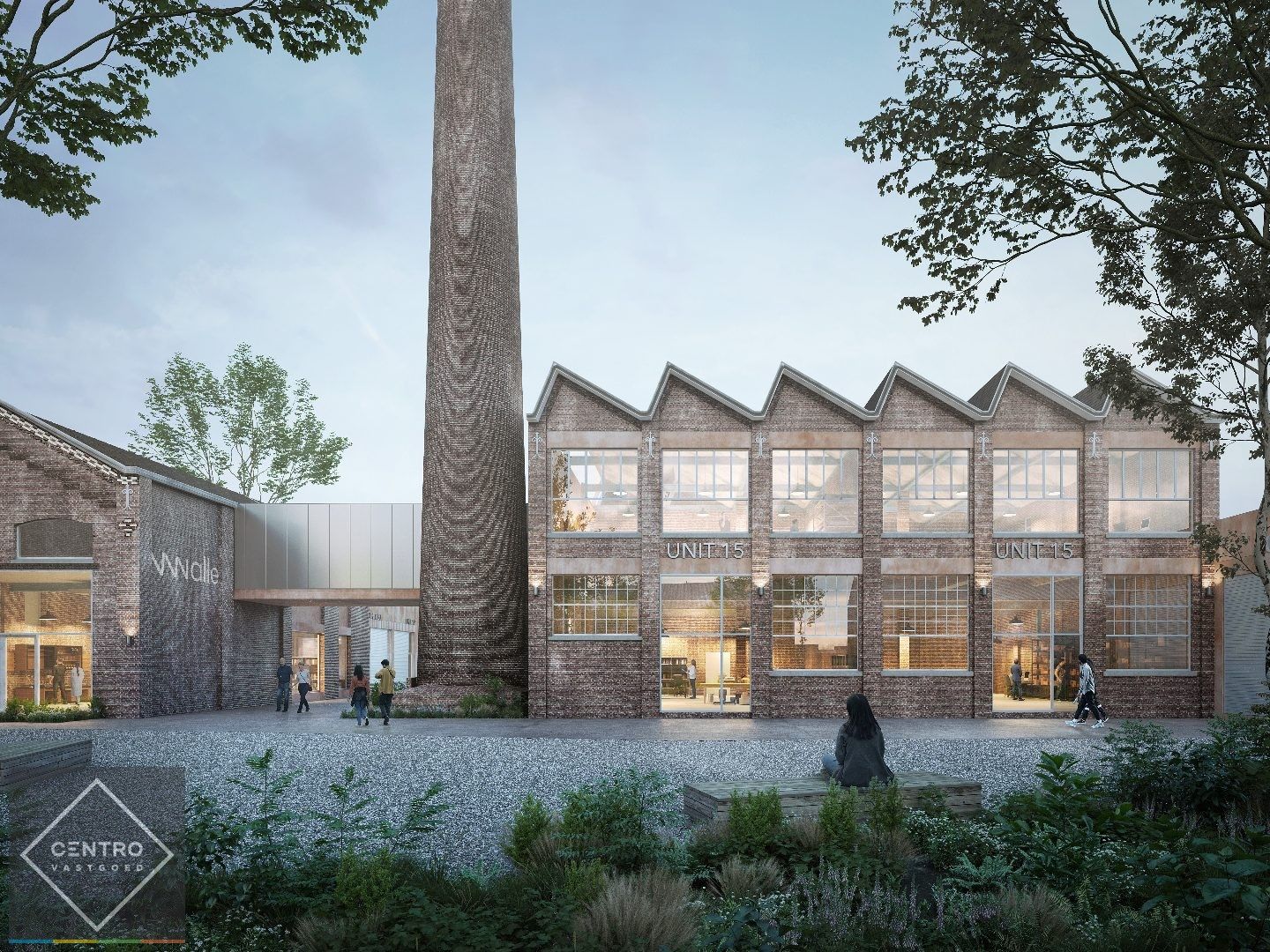 Nieuwbouw KMO-Unit van 216m² (met aansluiting op WARMTENET) en veel natuurlijke lichtinval op TOP-locatie te Kortrijk. foto 4