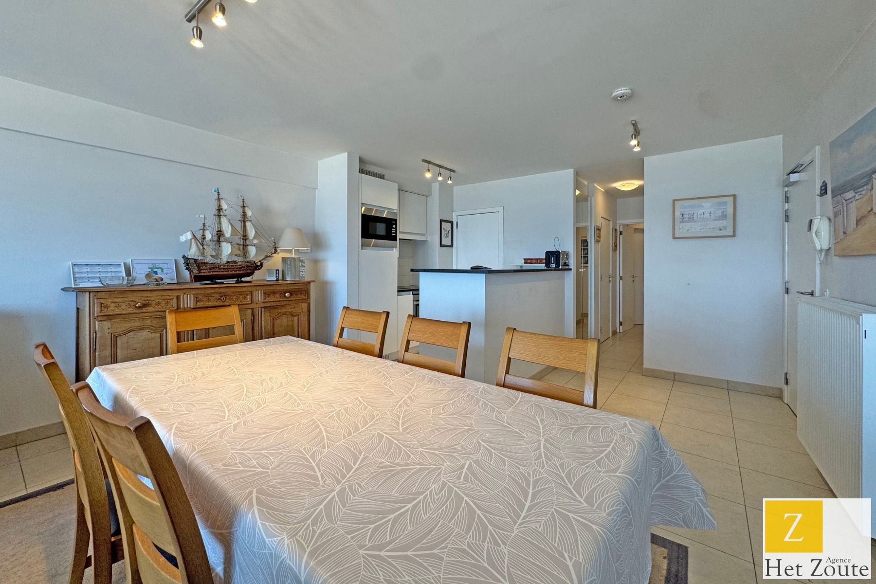 Aangenaam appartement met frontaal zeezicht - Het Zoute foto 9