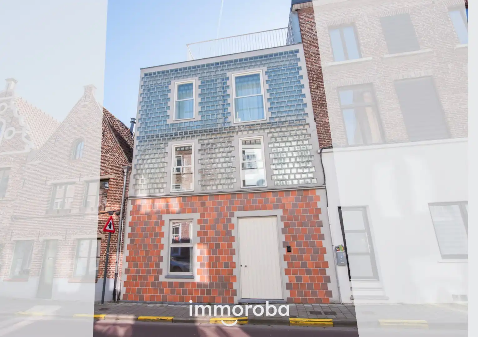 Unieke NIEUWBOUW stadswoning te Gent met dakterras foto {{pictureIndex}}