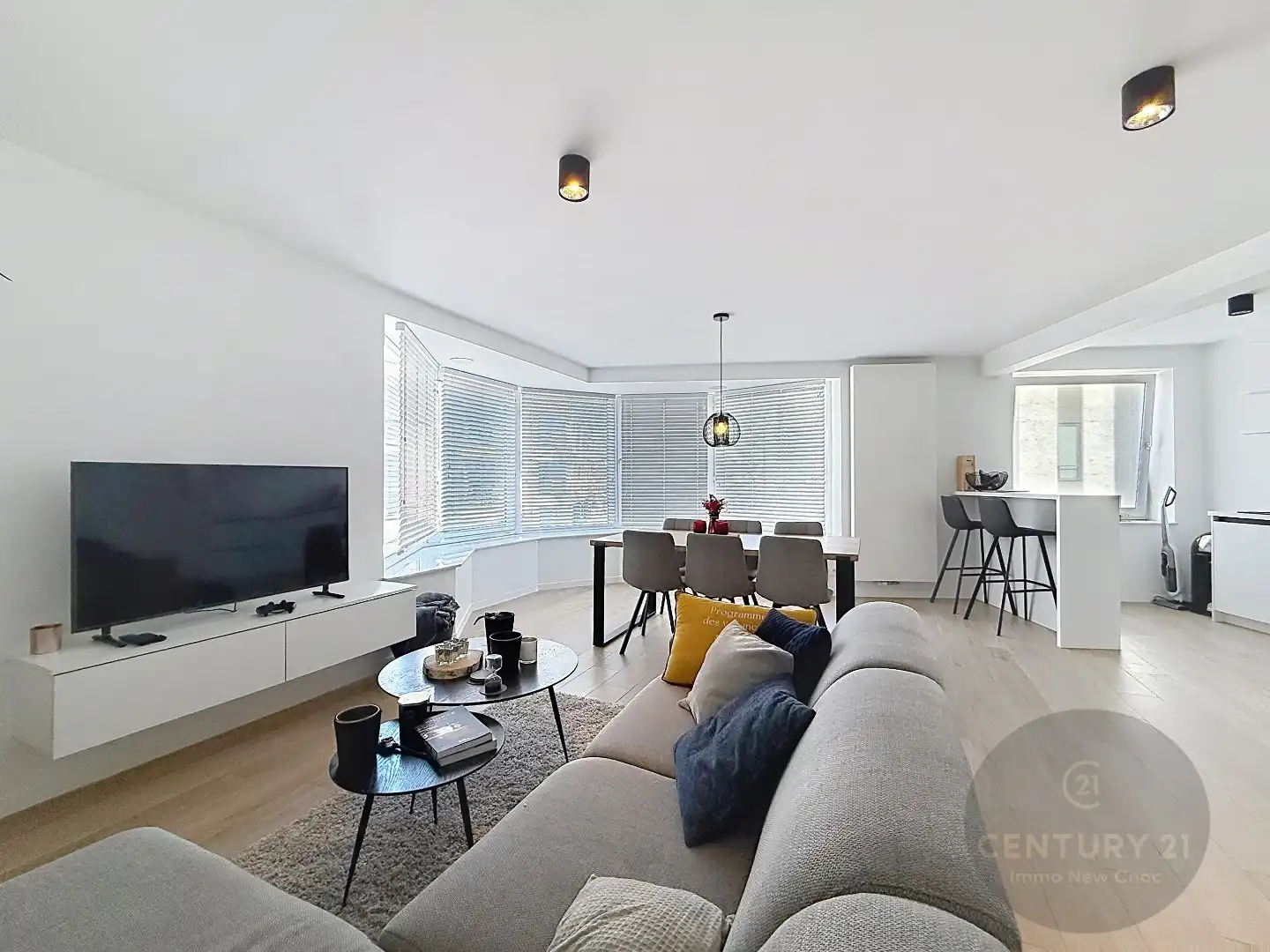 Ruim modern appartement met lift in Oud Knokke, dorp centrum, 2 slaapkamers, fietsberging,  bouwjaar 1985, energielabel C foto 20